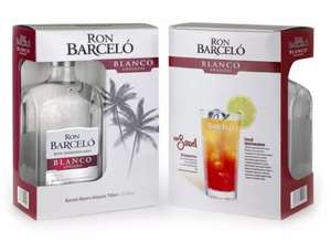 Ром Barcelo Blanco (в подарочной упаковке + стакан) 0,7 л.