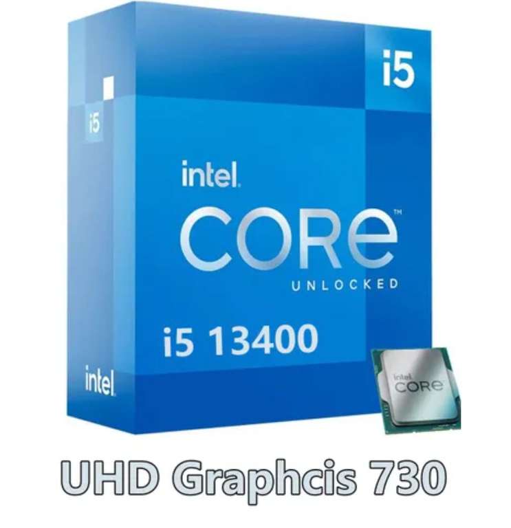 Процессор intel i5 13400 с видеоядром OEM (из-за рубежа)