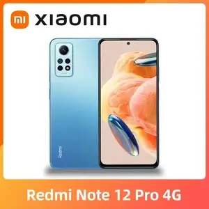 Смартфон Xiaomi Redmi Note 12 Pro 4G, 8/256 ГБ, синий, Глобал (из-за рубежа, с Ozon картой)