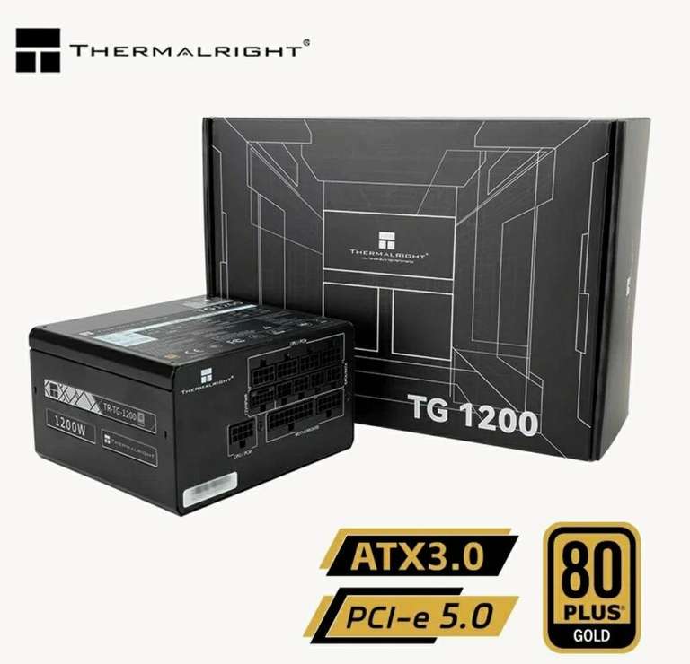 Блок питания Thermalright 1200W ATX3.0 (С картой Пэй)