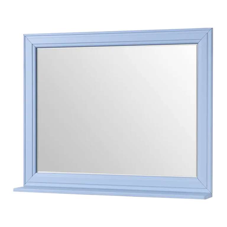 Зеркало Aquaton Шарм 100 см прямоугольное цвет голубой