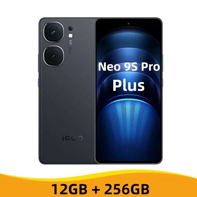 Смартфон Vivo iQOO Neo9S Pro+, 12/256ГБ (черная)