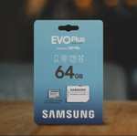 Карта памяти microSDXC Samsung EVO Plus 64 ГБ