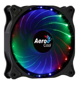 [Челябинск, возм., и др.] Вентилятор для корпуса AeroCool Cosmo 12, черный/RGB