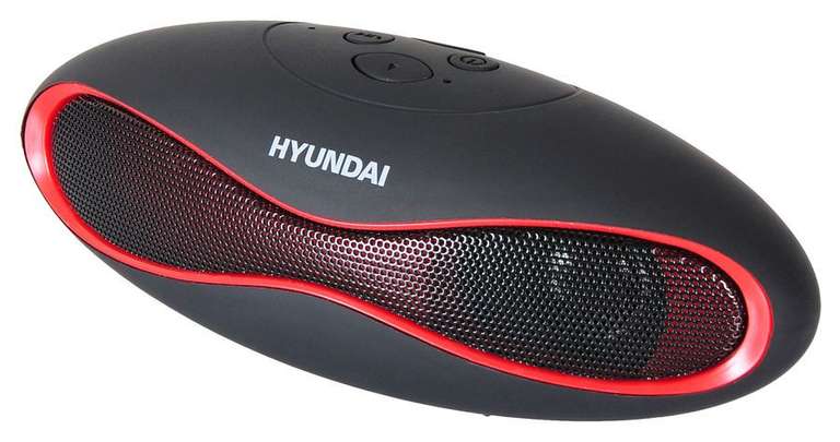 Портативная колонка Hyundai H-PAC100 (3Вт, Bluetooth, FM-радио, поддержка microSD)