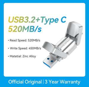 Высокоскоростная usb флешка ufsd MOVESPEED 256 ГБ