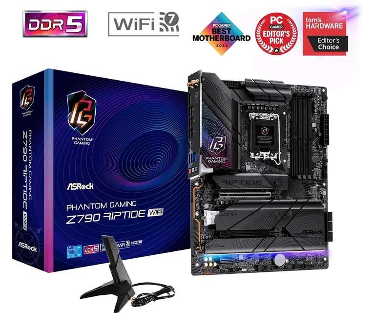 ASRock Z790 RIPTIDE WIFI (8 слоёв, WiFi 7)