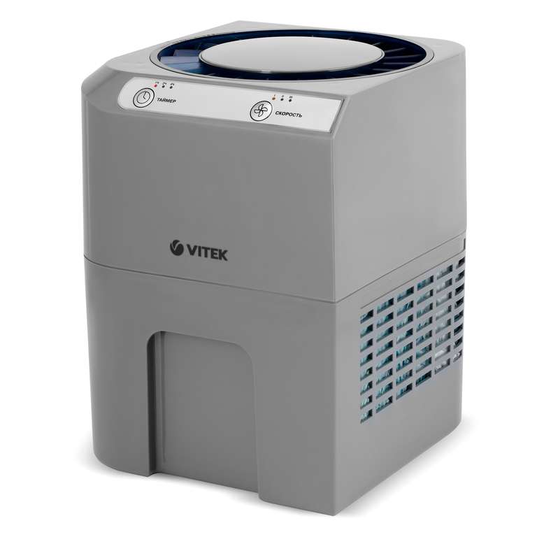 Мойка воздуха Vitek VT-8556 (мощность 25 Вт, площадь 25 м², расход воды 150 мл/ч)