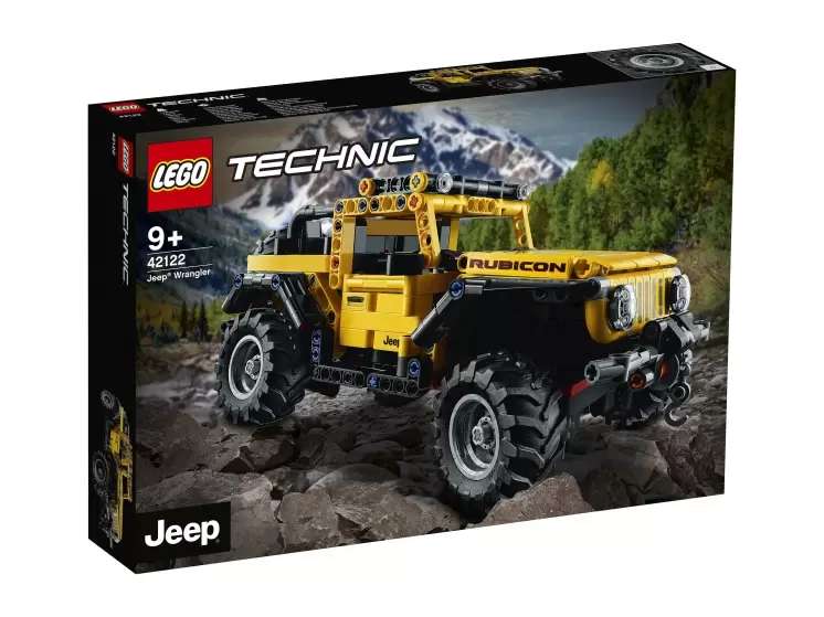 Конструктор LEGO Technic 42122 Jeep Wrangler (+ возврат 1412 бонусов спасибо 40%)