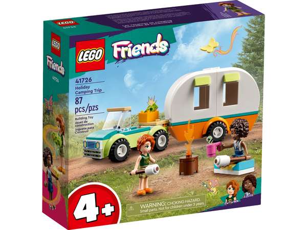 Конструктор LEGO Friends 41726 Holiday Camping Trip, 87 деталей