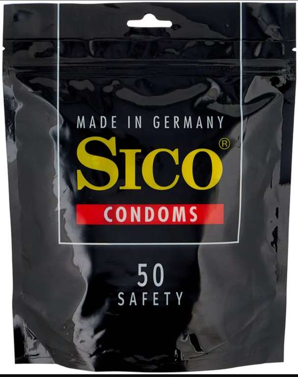 Презервативы Sico Safety 50шт. (Made in Germany, 28₽/шт.)