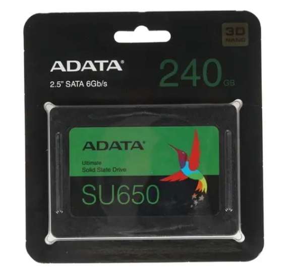 SSD диск ADATA Ultimate SU650 ASU650SS-240GT-R/240Gb