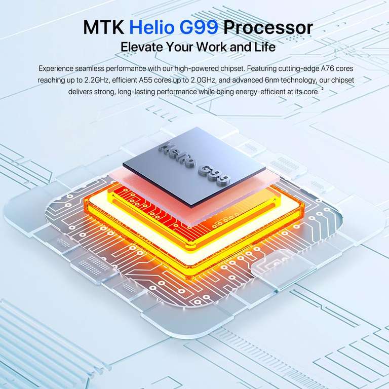 Планшет UMIDIGI G3 Tab Ultra (MTK Helio G99, 8+128 ГБ, 6000 мАч, 10,1")