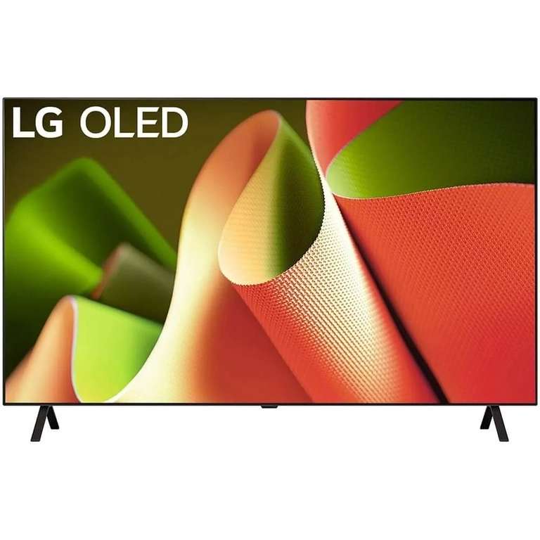 LG Телевизор OLED55B4RLA (2024) 55" 4K UHD, черный (с Ozon Картой)