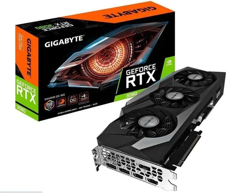Видеокарта Gigabyte GeForce RTX 3080 GAMING OC 10G (из-за рубежа)