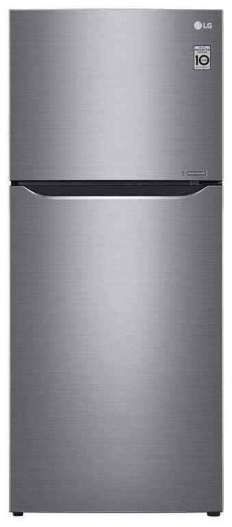 Холодильник LG GN-B422SMCL серебристый, инвертор, 393 л