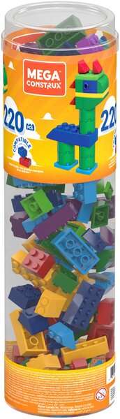 Конструктор Mega Construx Building Tube GVM51, 220 детателей