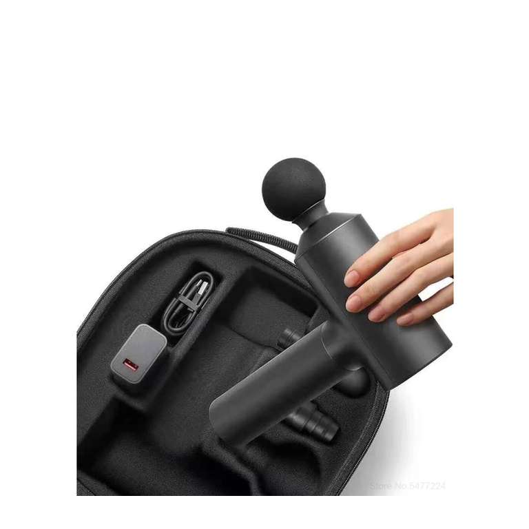 Вибрационный массажер для тела электрический Xiaomi Mijia Fascia Gun, черный