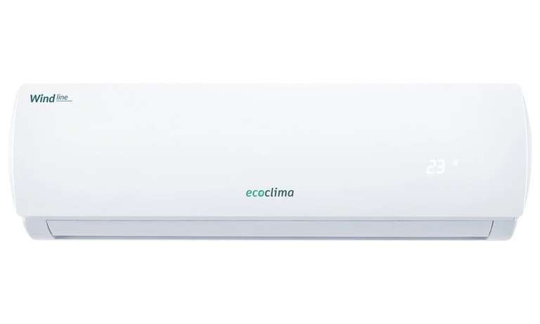 Сплит-система Ecoclima EC/I-09QC/ECW/I-09QCW Wind Line Inverter (White) + до 12100 бонусов
