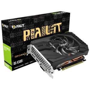 Видеокарта Palit GeForce GTX 1660 StormX 6.0 GB High End