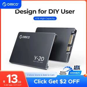 Внутренний жесткий диск ORICO 2,5' SSD 512Гб SATA3.0