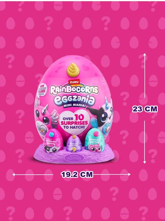 Игрушка Rainbocorns Eggzania в непрозрачной упаковке (Сюрприз) 9296