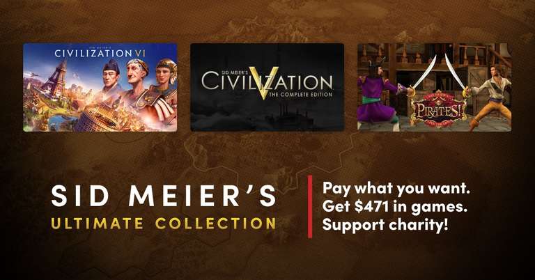 [PC] Набор Sid Meier's Ultimate Collection: от 3 игр для Steam (см. описание)