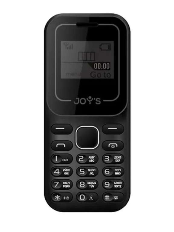 Мобильный телефон Joys S19 черный