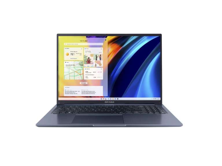 Ноутбук Asus Vivobook M1603QA-MB218 (16", IPS, 1920x1200, Ryzen 7 5800H, RAM 8 ГБ(расширяемая), SSD 512 ГБ, пласт/алюм, без OC)