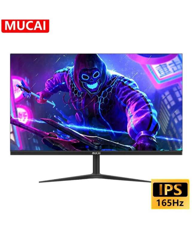 Монитор 27 дюймов Mucai N2708, 165Гц, IPS, 1920х1080, FreeSync/G-sync (с картой Ozon)