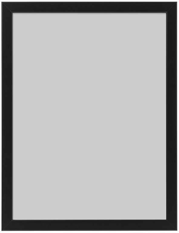 Рама ИКЕА ФИСКБУ А3 40x30 см, белая и черная
