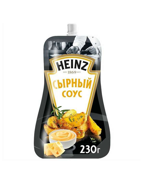Соус Heinz сырный, 230 гр.