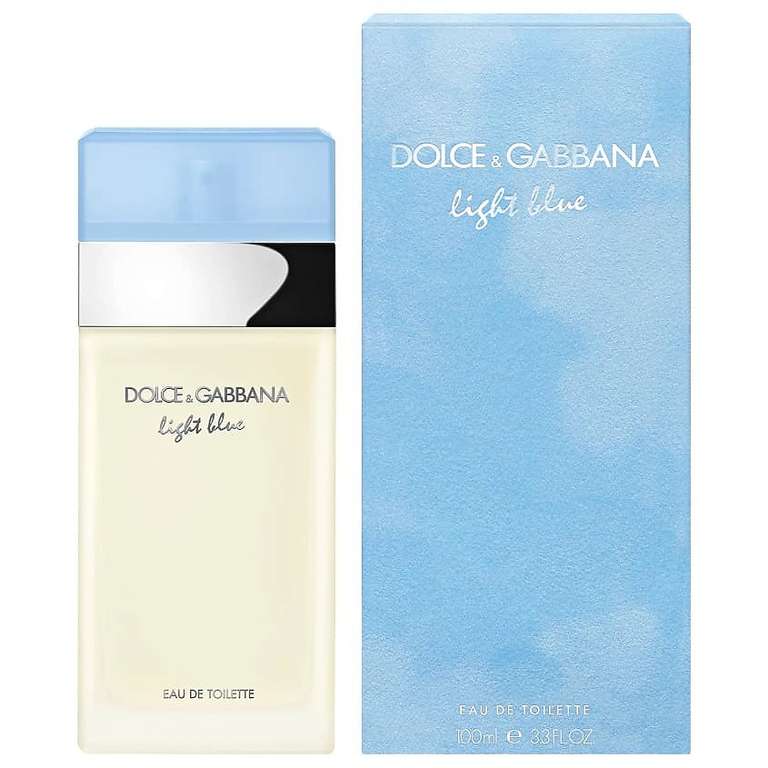 На Dolce Gabbana применяется промокод, например Туалетная вода Light Blue 100 мл и 3566₽ 25 мл