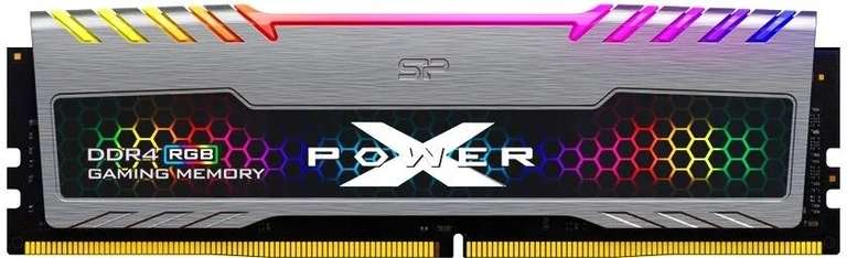 Оперативная память Silicon Power Xpower Turbine RGB DDR4 3200 МГц 1x16 ГБ (SP016GXLZU320BSB)