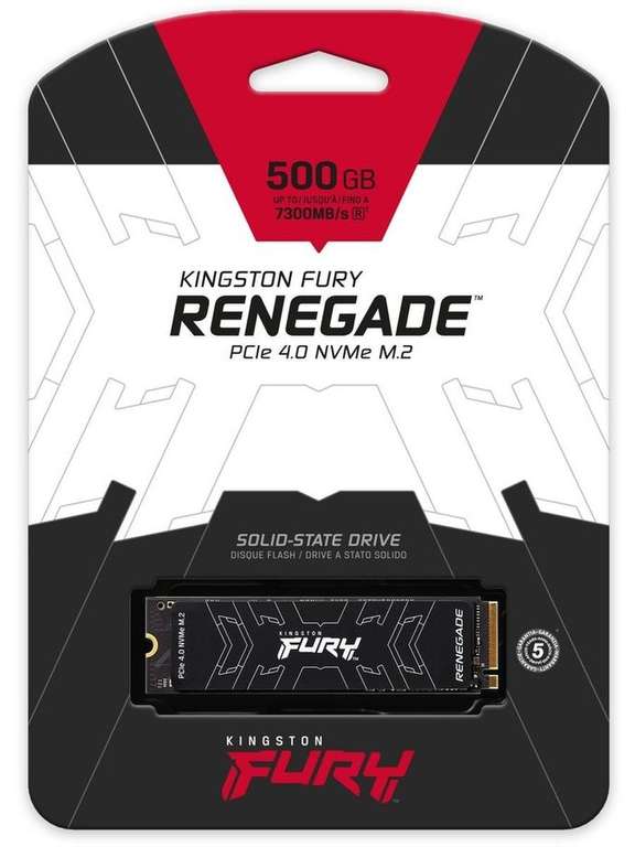 500 ГБ SSD M.2 Kingston FURY Renegade