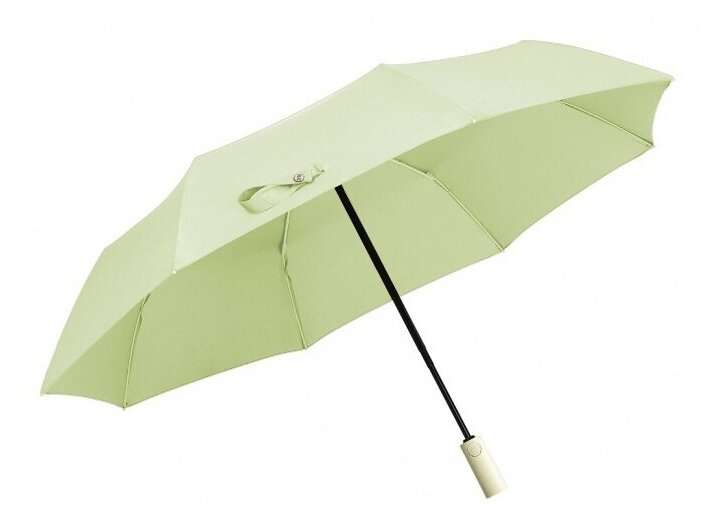 Зонт автоматический Xiaomi Smart Mechanical Anti-rebound Automatic Umbrella + серый цвет в описании