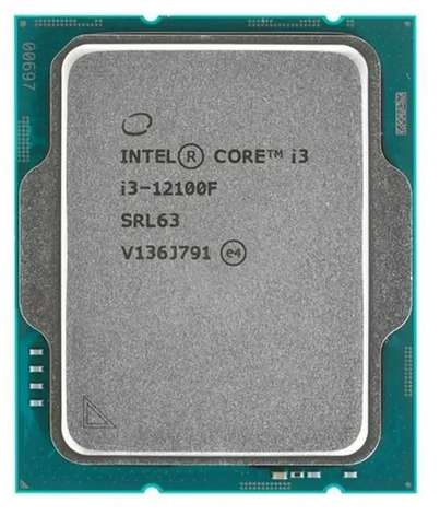 Процессор Intel core i3 12100f OEM (по озон карте, из-за рубежа)