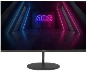 Монитор AOC Q24V4EA (23.8", IPS, 2560x1440, 75 Гц, 121% sRGB)