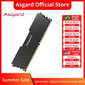 Оперативная память Asgard T2 DDR4 8Gb/16Gb 3200 МГц Россия