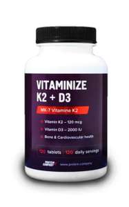 Витаминный комплекс Vitaminize K2 + D3 от PROTEIN.COMPANY