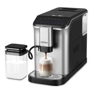 Автоматическая кофемашина Kitfort КТ-7166 (цена с ozon картой)