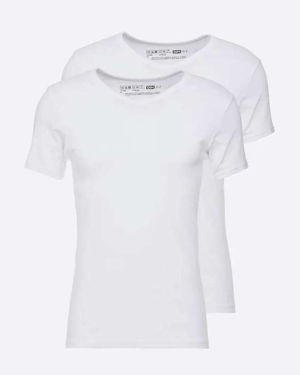 Комплект женских футболок Dim EcoDim, 2 шт. (при оплате Озон картой) + мужские футболки в описании