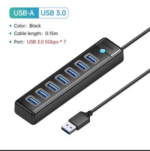 Разветвитель USB 3.0, 7 портов Orico