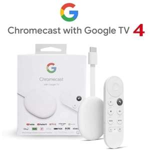 ТВ приставка Google Chromecast 4 TV с Google TV