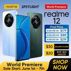 Смартфон Realme 12 4G 8GB 128GB глобальная версия