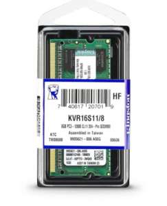 Оперативная память Kingston DDR3 8Gb 1600MHz (KVR16S11/8)