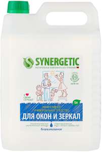 Жидкость Synergetic для мытья стёкол, 5 л