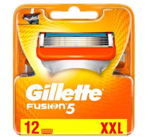 Сменные кассеты Gillette Fusion5, 12 шт.