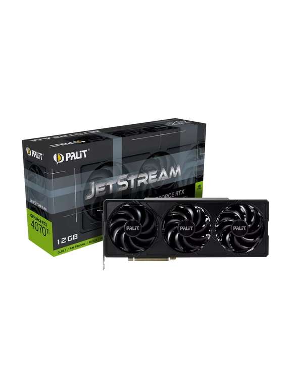 Видеокарта Palit GeForce RTX 4070 Ti JetStream NED407T019K9-1043J