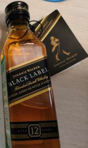 Виски Johnnie Walker Black Label 12 лет 50 мл.